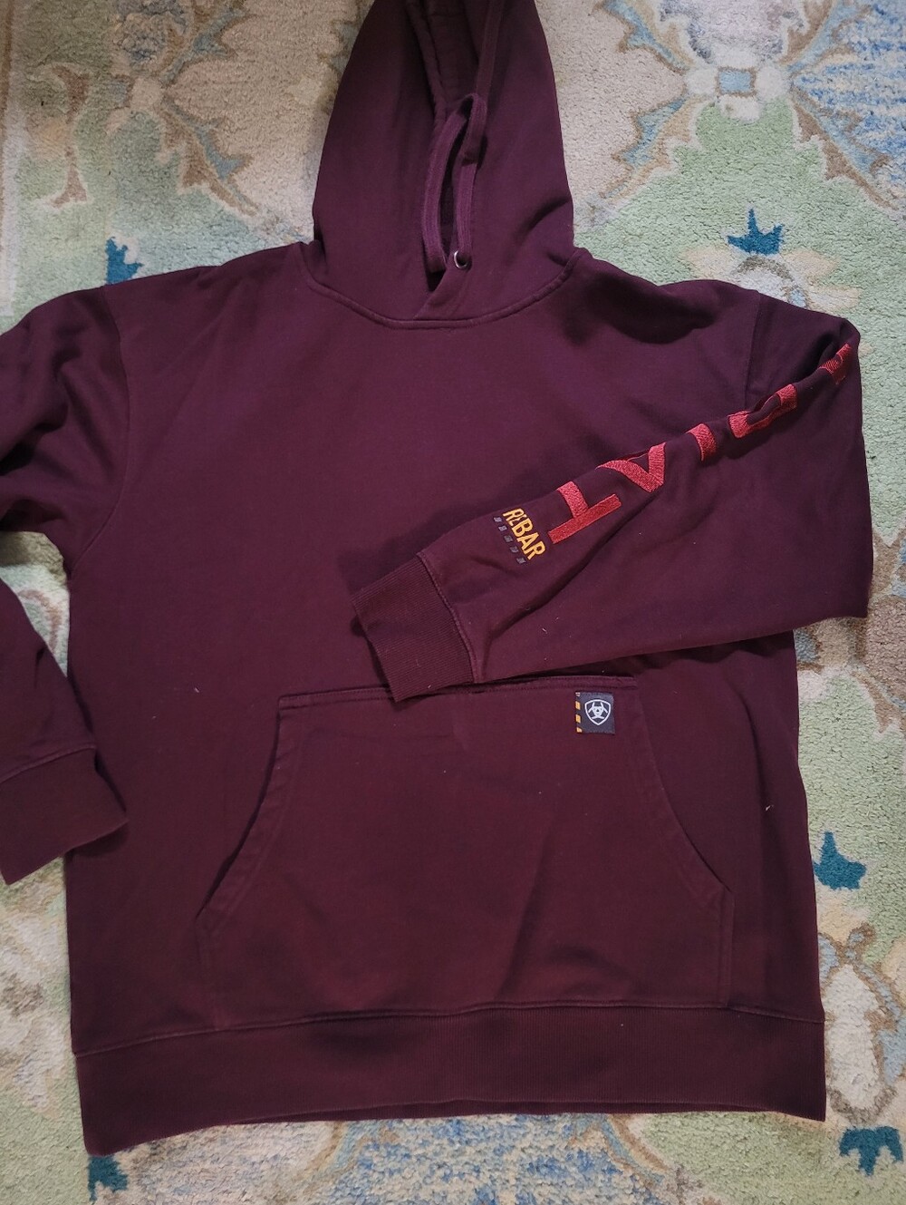 Mens Embroideted Ariat Hoodie